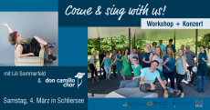 Come and sing with us don camillo chor Lili Sommerfeld Workshop